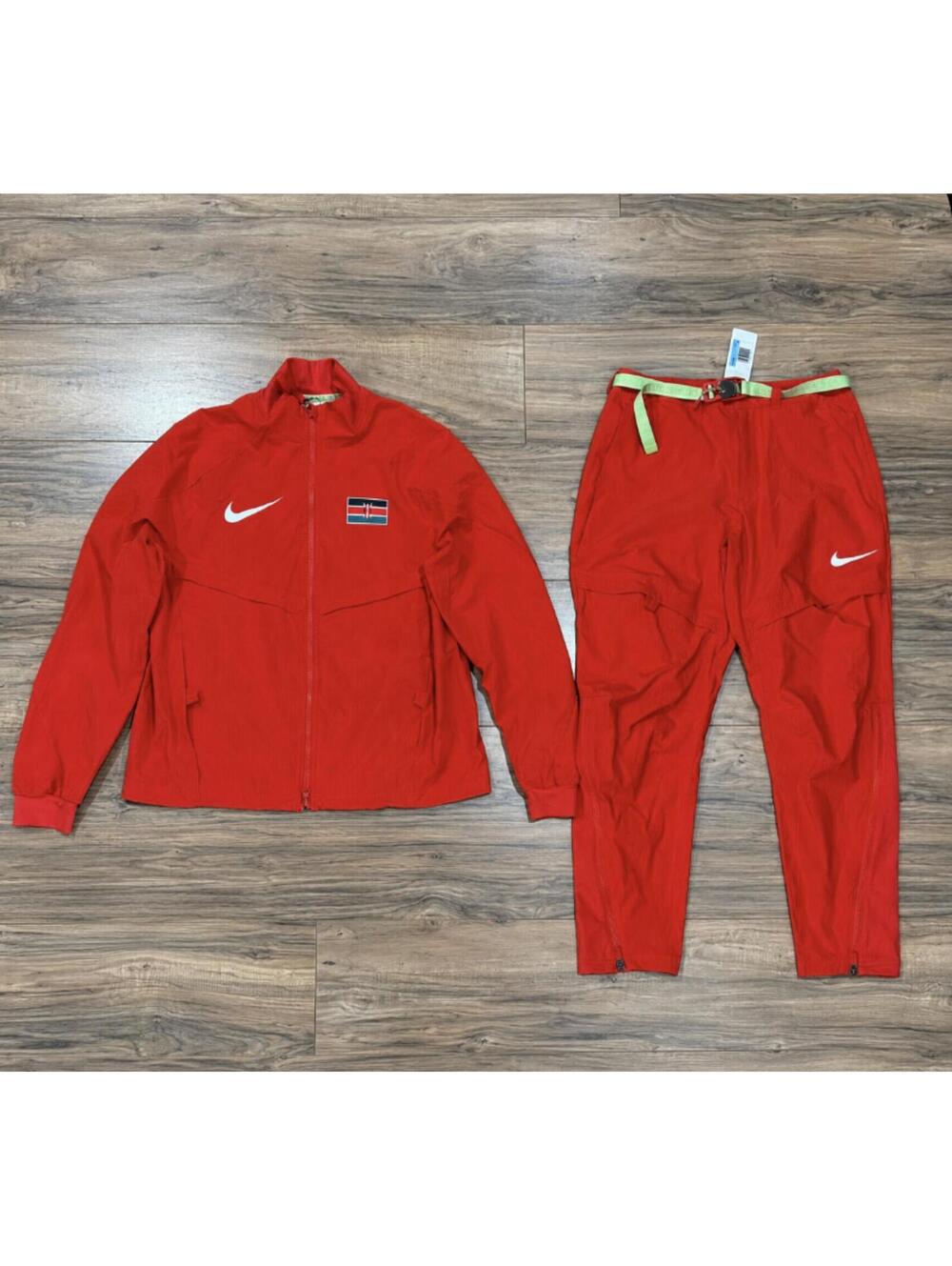 Nike Pro Elite Team Kenya 2024 Paris Olympic Women Dri-FIT Tracksuit **SET**
